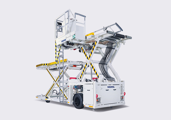 TREPEL CHAMP 35 – Kompakter Highloader für effiziente Bodenabfertigung