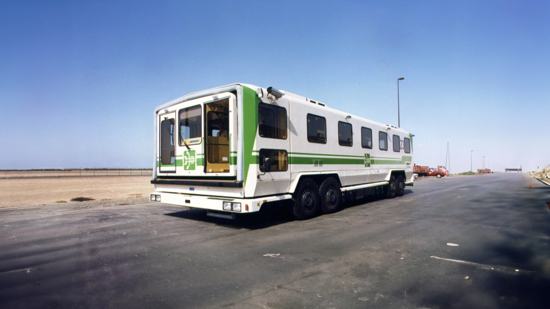 TREPEL Passenger Transfer Bus on Airport Apron