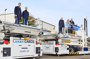 Delivery of TREPEL CHAMP 350 Loaders to Luxair Cargo – 2019